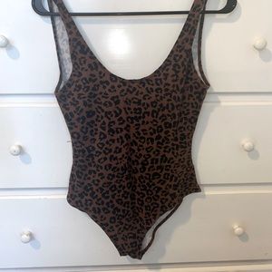 cheetah print body suit